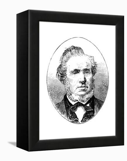 Brigham Young, American Mormon Leader-null-Framed Premier Image Canvas