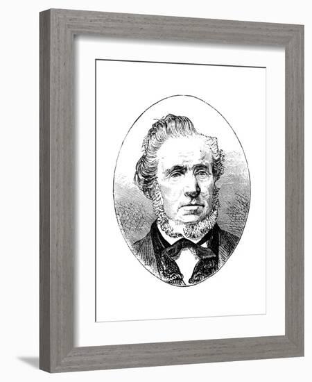 Brigham Young, American Mormon Leader-null-Framed Giclee Print