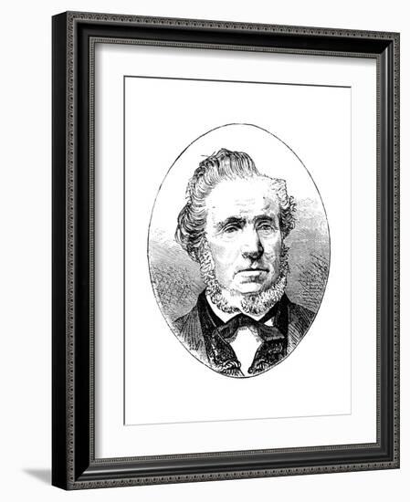 Brigham Young, American Mormon Leader-null-Framed Giclee Print