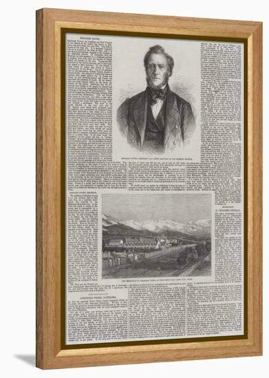 Brigham Young-null-Framed Premier Image Canvas