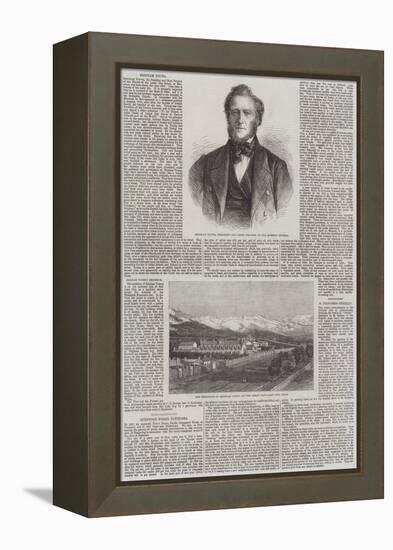 Brigham Young-null-Framed Premier Image Canvas