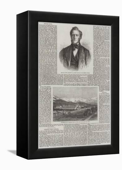 Brigham Young-null-Framed Premier Image Canvas