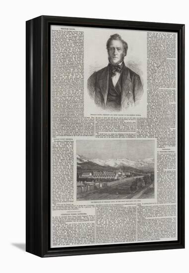 Brigham Young-null-Framed Premier Image Canvas