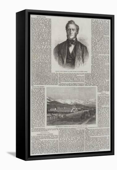 Brigham Young-null-Framed Premier Image Canvas