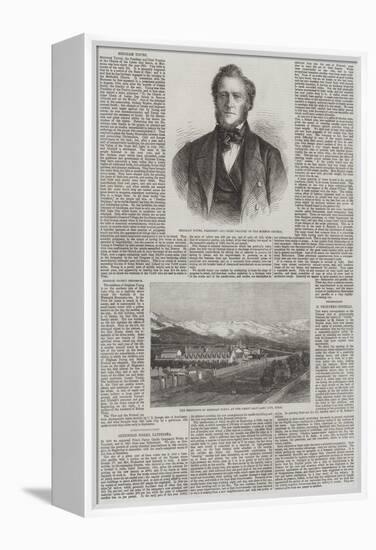 Brigham Young-null-Framed Premier Image Canvas