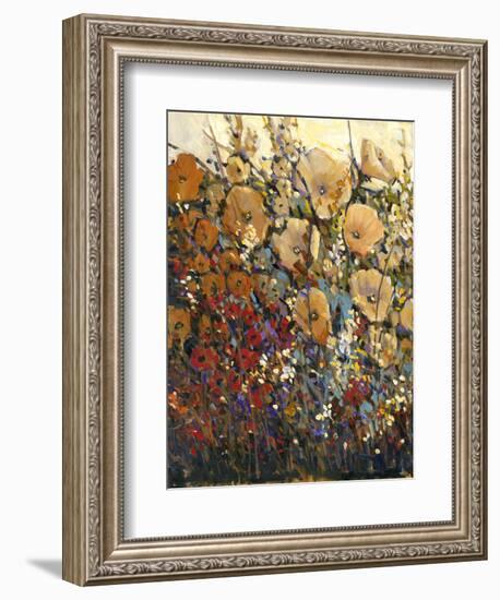 Bright and Bold Flowers I-Tim O'toole-Framed Art Print