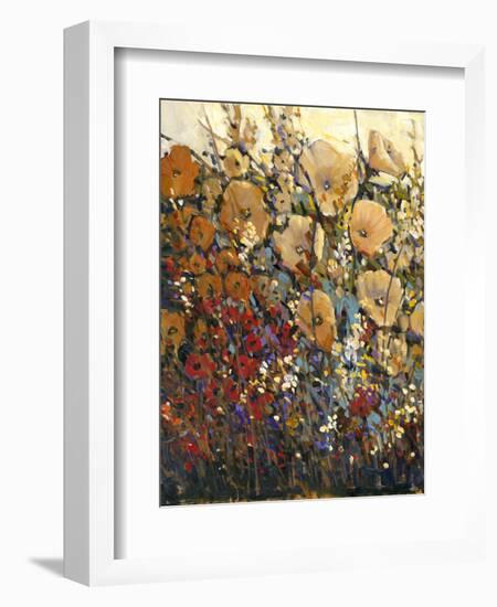 Bright and Bold Flowers I-Tim O'toole-Framed Art Print