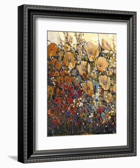 Bright and Bold Flowers I-Tim O'toole-Framed Art Print