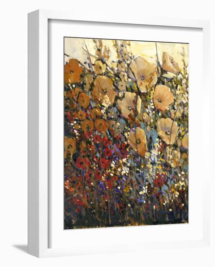 Bright and Bold Flowers I-Tim O'toole-Framed Art Print