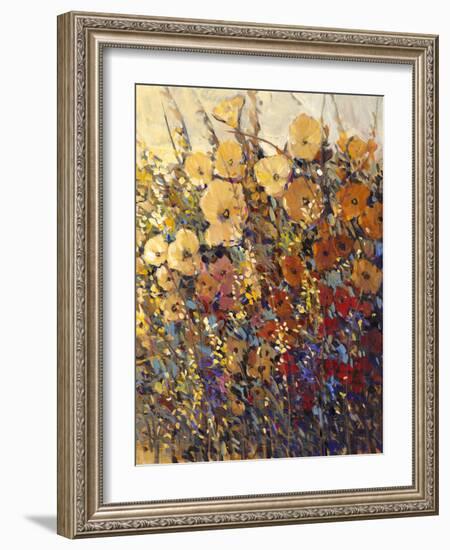 Bright and Bold Flowers II-Tim O'toole-Framed Art Print
