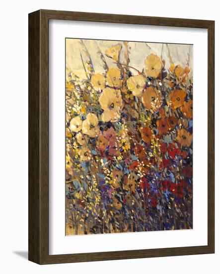 Bright and Bold Flowers II-Tim O'toole-Framed Art Print