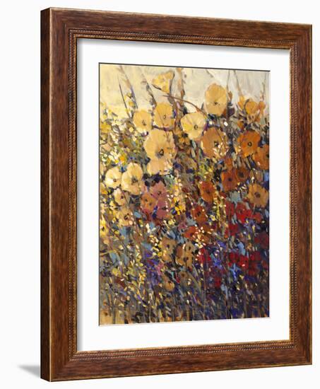 Bright and Bold Flowers II-Tim O'toole-Framed Art Print