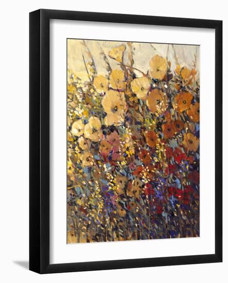 Bright and Bold Flowers II-Tim O'toole-Framed Art Print
