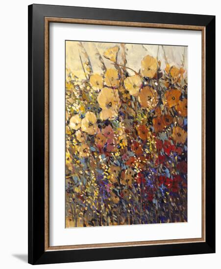 Bright and Bold Flowers II-Tim O'toole-Framed Art Print