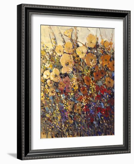 Bright and Bold Flowers II-Tim O'toole-Framed Art Print