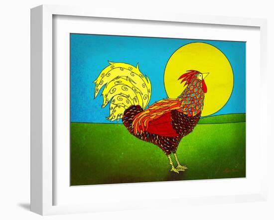 Bright and Early II-Hugo Edwins-Framed Art Print