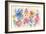 Bright Aquarelle Flowers-Silvia Vassileva-Framed Premium Giclee Print