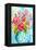 Bright Arrangement III-Julia Minasian-Framed Stretched Canvas