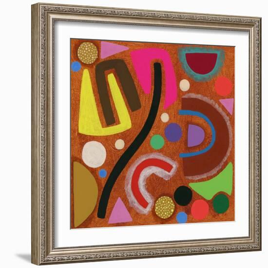 Bright Array III-Nikki Galapon-Framed Art Print