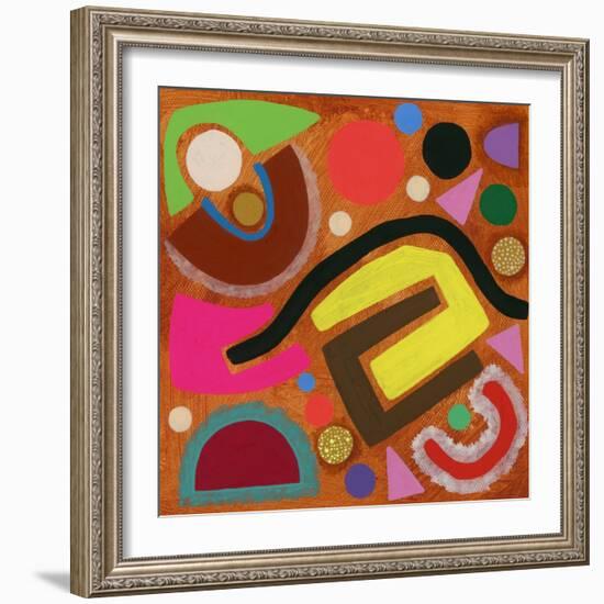 Bright Array IV-Nikki Galapon-Framed Art Print