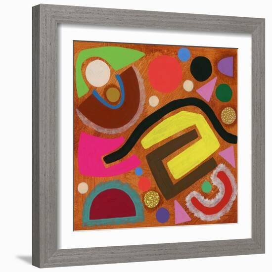 Bright Array IV-Nikki Galapon-Framed Art Print