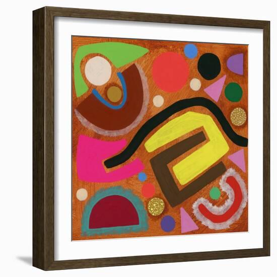 Bright Array IV-Nikki Galapon-Framed Art Print