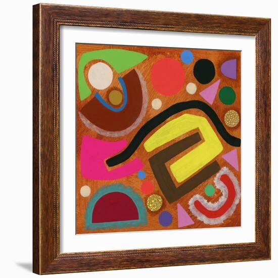 Bright Array IV-Nikki Galapon-Framed Art Print