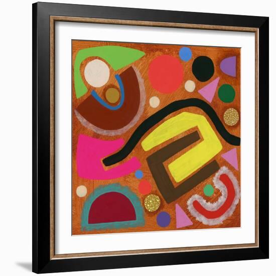 Bright Array IV-Nikki Galapon-Framed Art Print