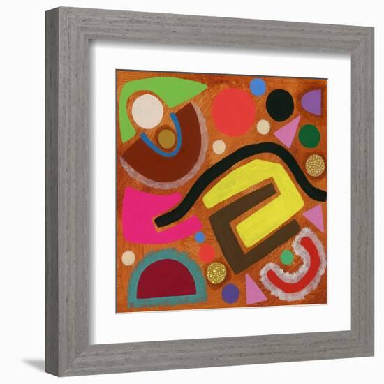 Bright Array IV-Nikki Galapon-Framed Art Print