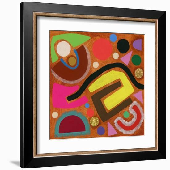 Bright Array IV-Nikki Galapon-Framed Art Print