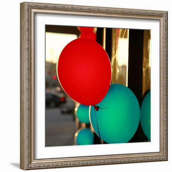 Bright Balloons-Nicole Katano-Framed Photo