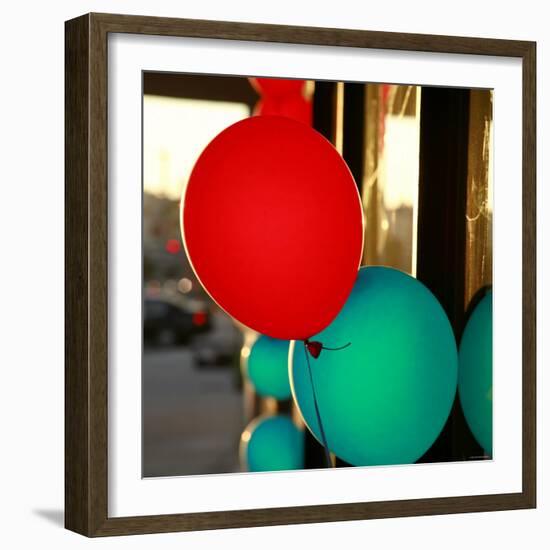 Bright Balloons-Nicole Katano-Framed Photo