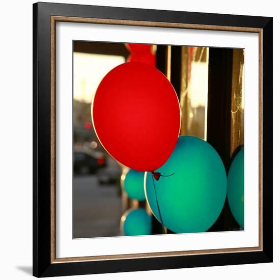 Bright Balloons-Nicole Katano-Framed Photo