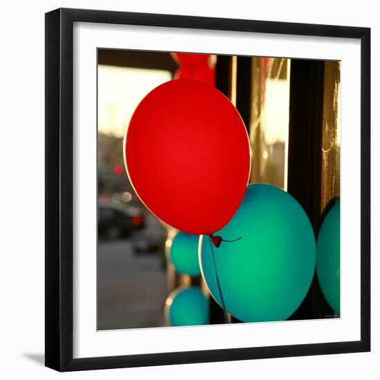 Bright Balloons-Nicole Katano-Framed Photo