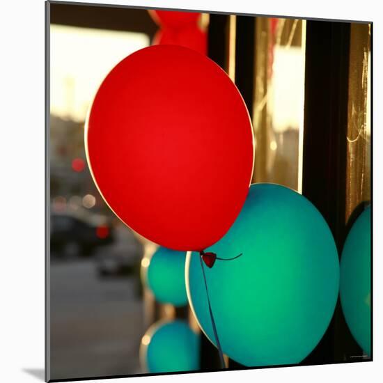 Bright Balloons-Nicole Katano-Mounted Photo