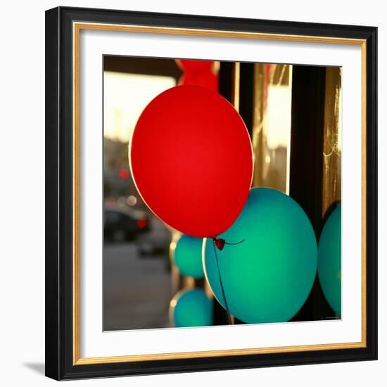 Bright Balloons-Nicole Katano-Framed Photo