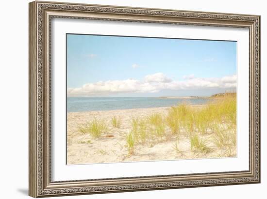 Bright Beach Grass-Brooke T. Ryan-Framed Art Print