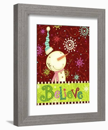 Bright Believe II-Viv Eisner-Framed Art Print