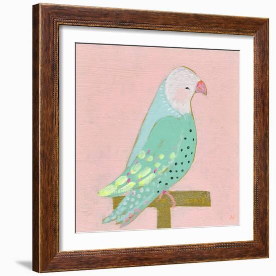 Bright Birds - Jubilant-Joelle Wehkamp-Framed Giclee Print