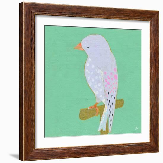 Bright Birds - Playful-Joelle Wehkamp-Framed Giclee Print