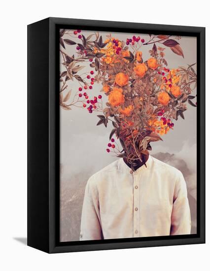 Bright Bloom-Frank Moth-Framed Premier Image Canvas