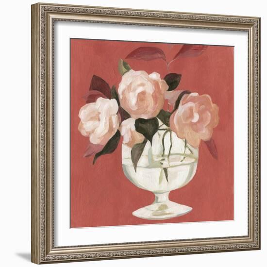 Bright Blooms III-Emma Scarvey-Framed Art Print