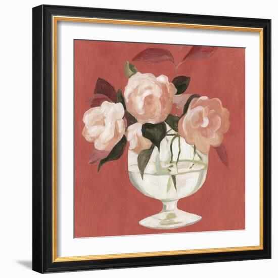 Bright Blooms III-Emma Scarvey-Framed Art Print