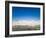 Bright Blue Sky and Waves Breaking at Surfers Paradise Beach, Gold Coast, Queensland, Australia-Matthew Williams-Ellis-Framed Photographic Print