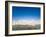 Bright Blue Sky and Waves Breaking at Surfers Paradise Beach, Gold Coast, Queensland, Australia-Matthew Williams-Ellis-Framed Photographic Print