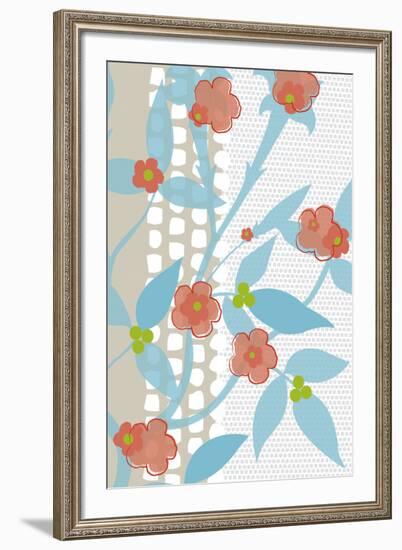 Bright Botany IV-Sasha Blake-Framed Giclee Print