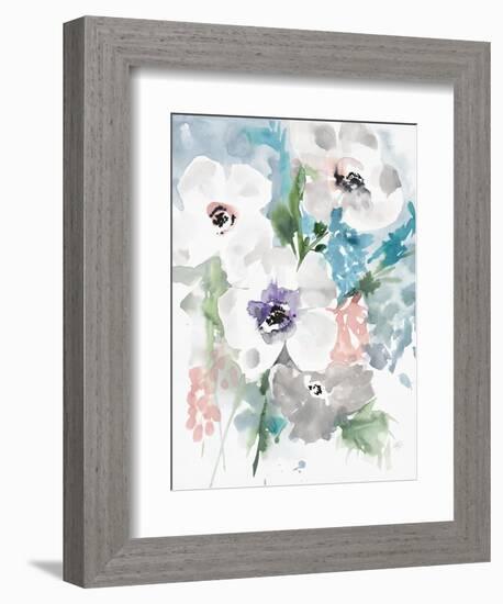 Bright Bouquet 1-Megan Swartz-Framed Art Print