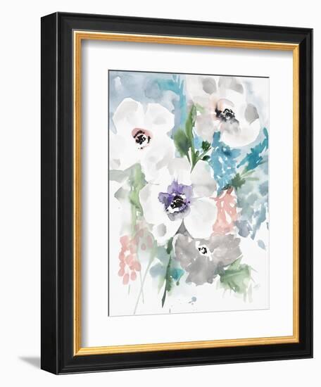 Bright Bouquet 1-Megan Swartz-Framed Art Print