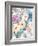 Bright Bouquet 2-Megan Swartz-Framed Art Print