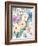 Bright Bouquet 2-Megan Swartz-Framed Art Print